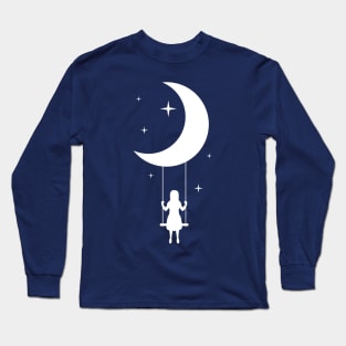 swing on the moon Long Sleeve T-Shirt